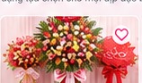Hoa khai trương