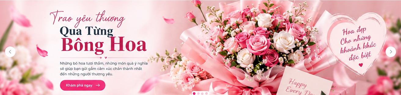 Peony Flower - Trao yêu thương qua từng bông hoa
